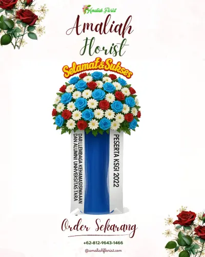 Standing Flower di Intercontinental Bandung Dago Pakar